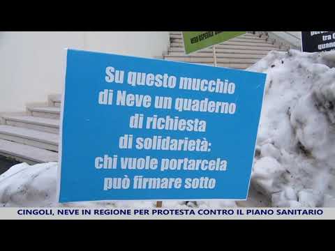 Cingoli Protest Amid Snow Over Healthcare 🏥