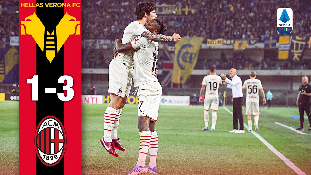 AC Milan's Exciting 3-1 Win at Verona ⚽