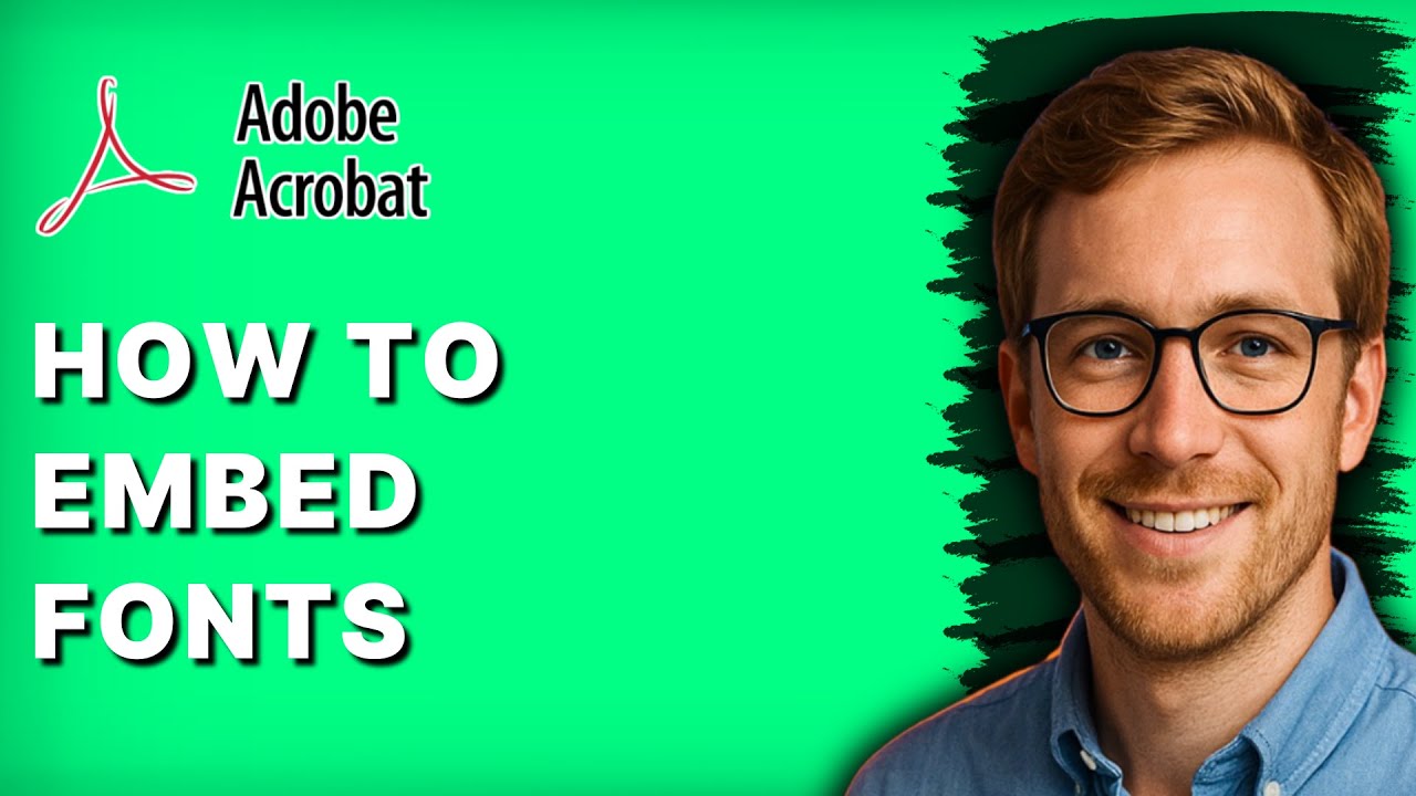 How to Embed Fonts Adobe Acrobat Pro [2026 Full Guide]