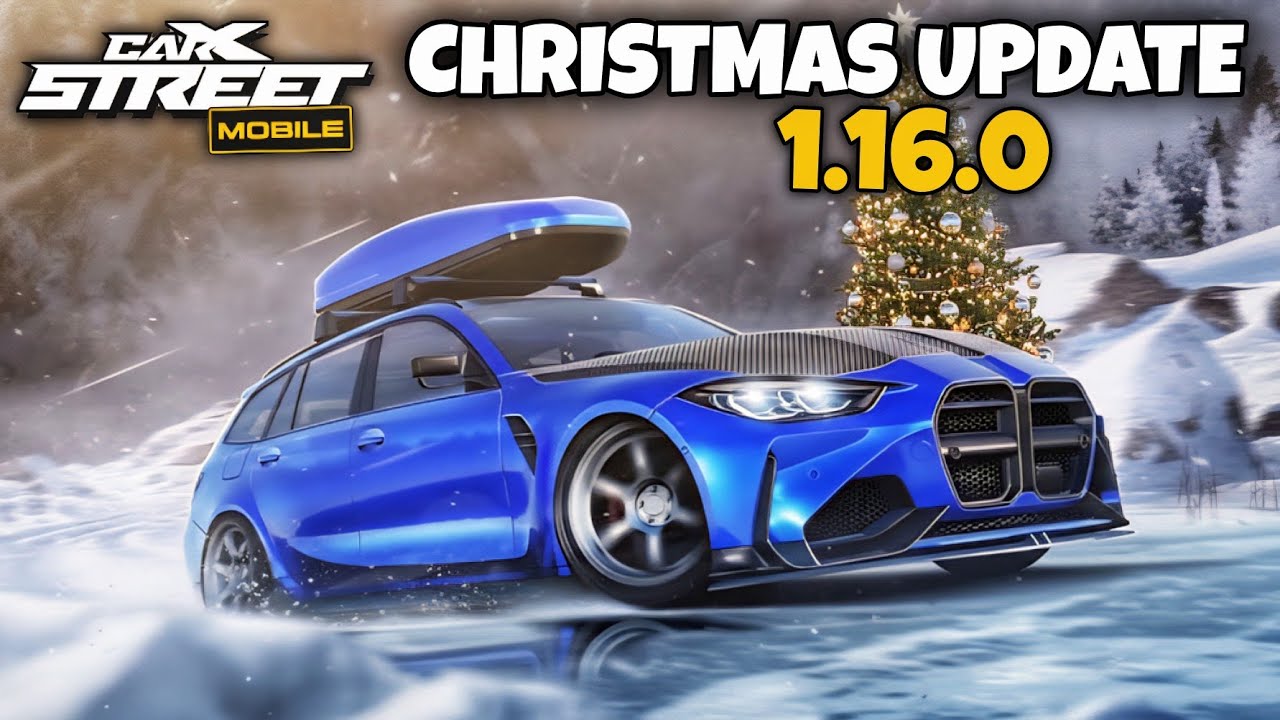 CarX Street Christmas Update 1.16.0 🎄