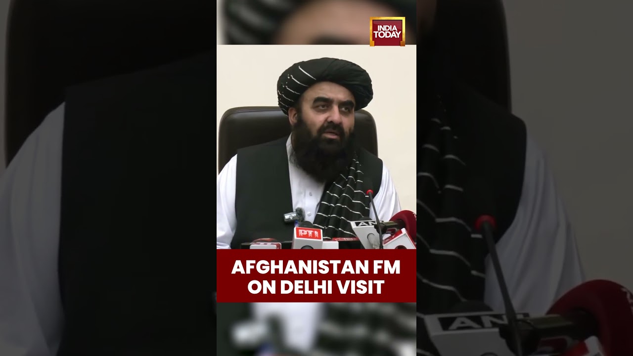 Afghanistan FM Muttaqi Visits India 🇮🇳