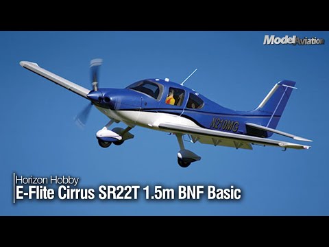 Horizon Hobby E-Flite Cirrus SR22T 1.5m BNF Basic - Model Aviation magazine