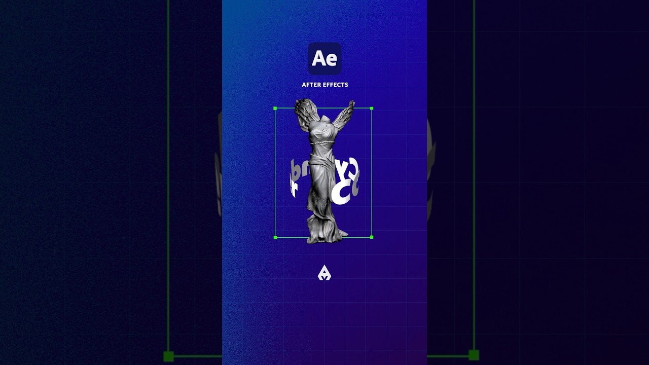 Rotate Text Around a 3D Object in After Effects