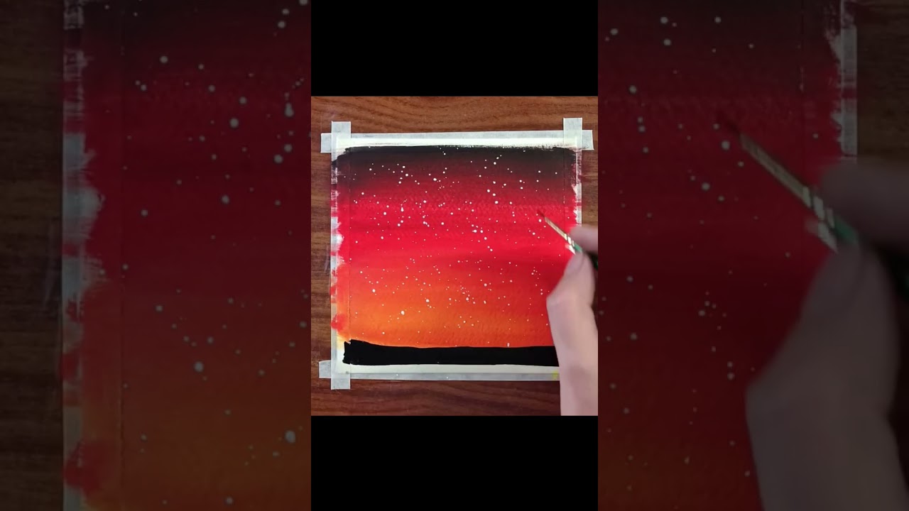 Beginner Poster Colour Painting Ideas 🎨