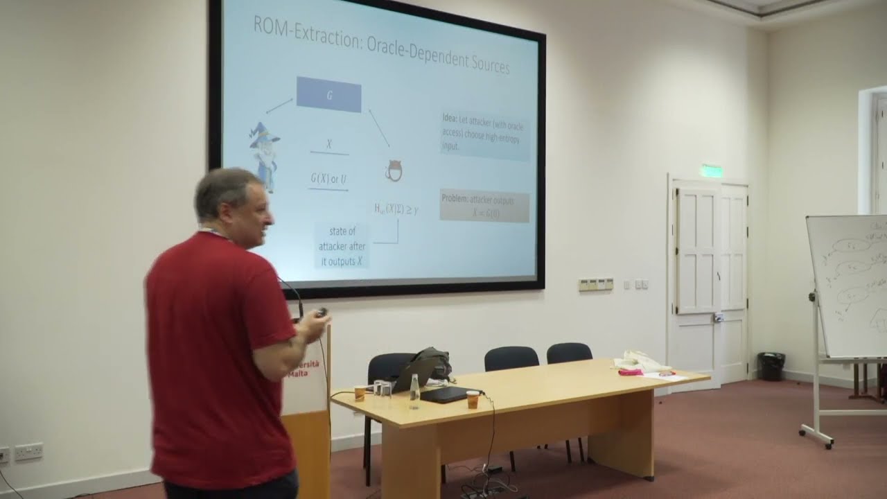 IACR-CROSSING School 2022: Yevgeniy Dodis, pt. Il