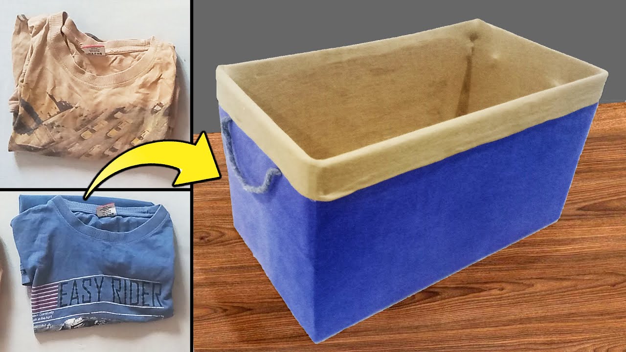 Create Your Own Stylish Cardboard Storage Box 🛠️ | Easy DIY Storage Basket Tutorial