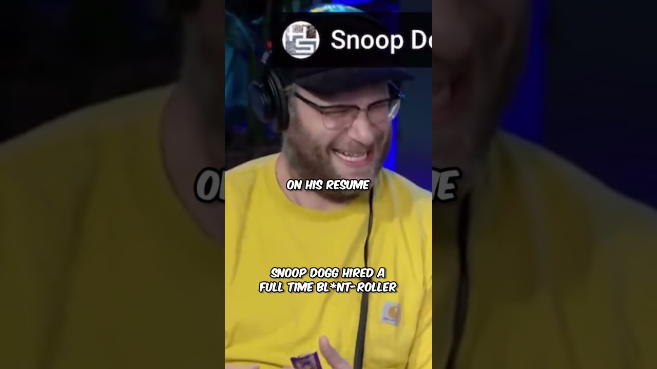 Snoop Dogg Hires Full-Time Blunt Roller 🎶