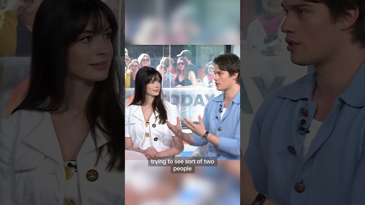 Anne Hathaway & Nicholas Galitzine Discuss Chemistry Test ❤️