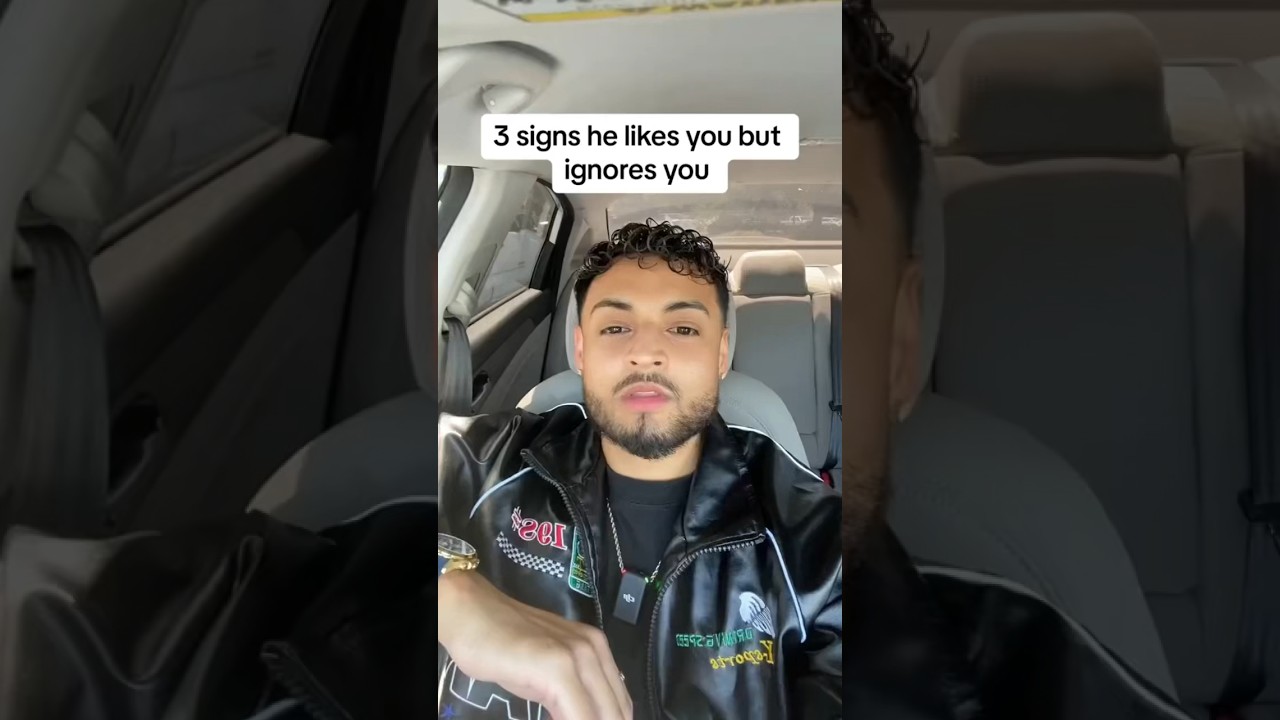 3 Clear Signs He Likes You but Ignores You 💬