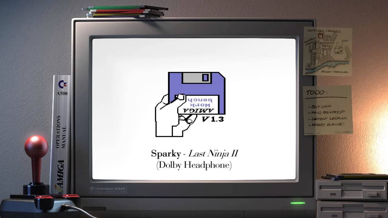 Amiga Music: Sparky's Last Ninja II (Dolby Headphone) 🎶
