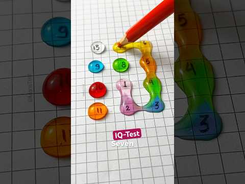 Draw a Checkered Path With Numbers 1 and 13? #drawing #line #maths #quiz #shorts