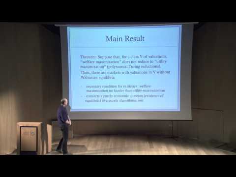 Tim Roughgarden : Complexity Theory and Algorithmic Game Theory: Some New Connections