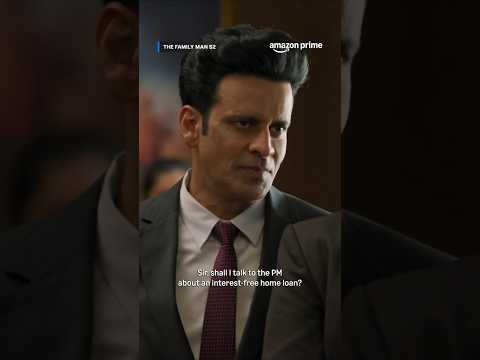 The Family Man and BIG STRUGGLE😔🤚🏻 | Manoj Bajpayee #primevideoindia #trending #ytshorts #newvideo