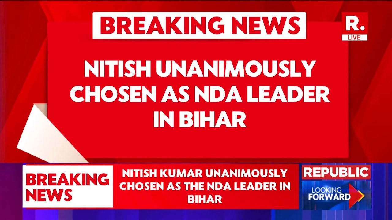 Nitish Kumar Chosen NDA Leader, Set for 10th CM Oath on Nov 20