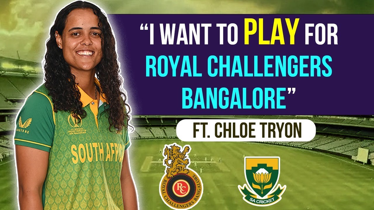 Chloe Tryon Excited to Rejoin Royal Challengers Bangalore & International Play 🌍