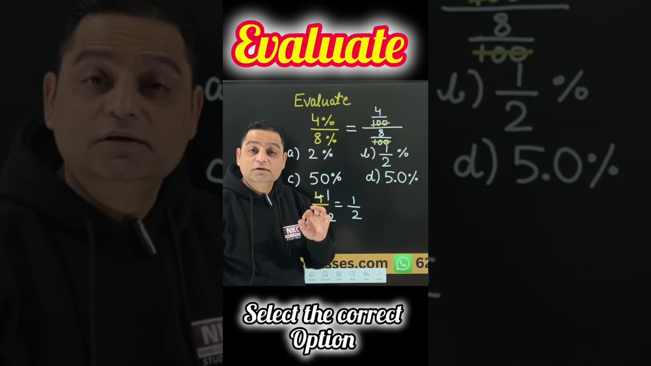 Understanding Simplification of Percentages and Fractions: Common Student Mistakes