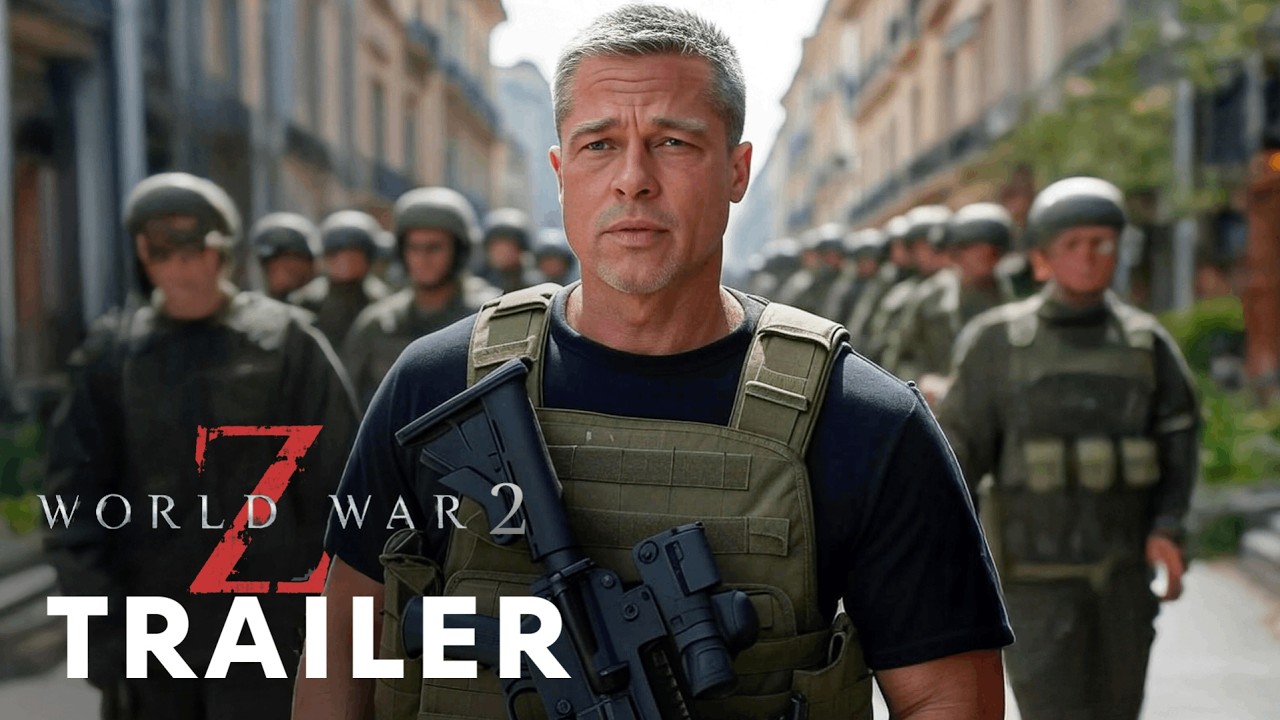 World War Z 2 (2025) Teaser with Brad Pitt 🎬
