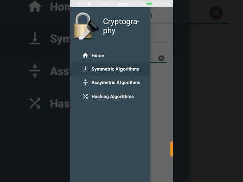 cryptography Android App || java || Android Studio