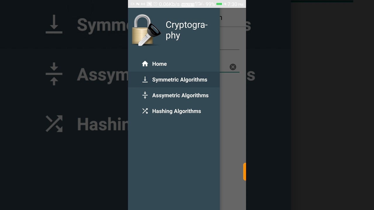 Android Cryptography App with Java: Implementing Symmetric Encryption Algorithms