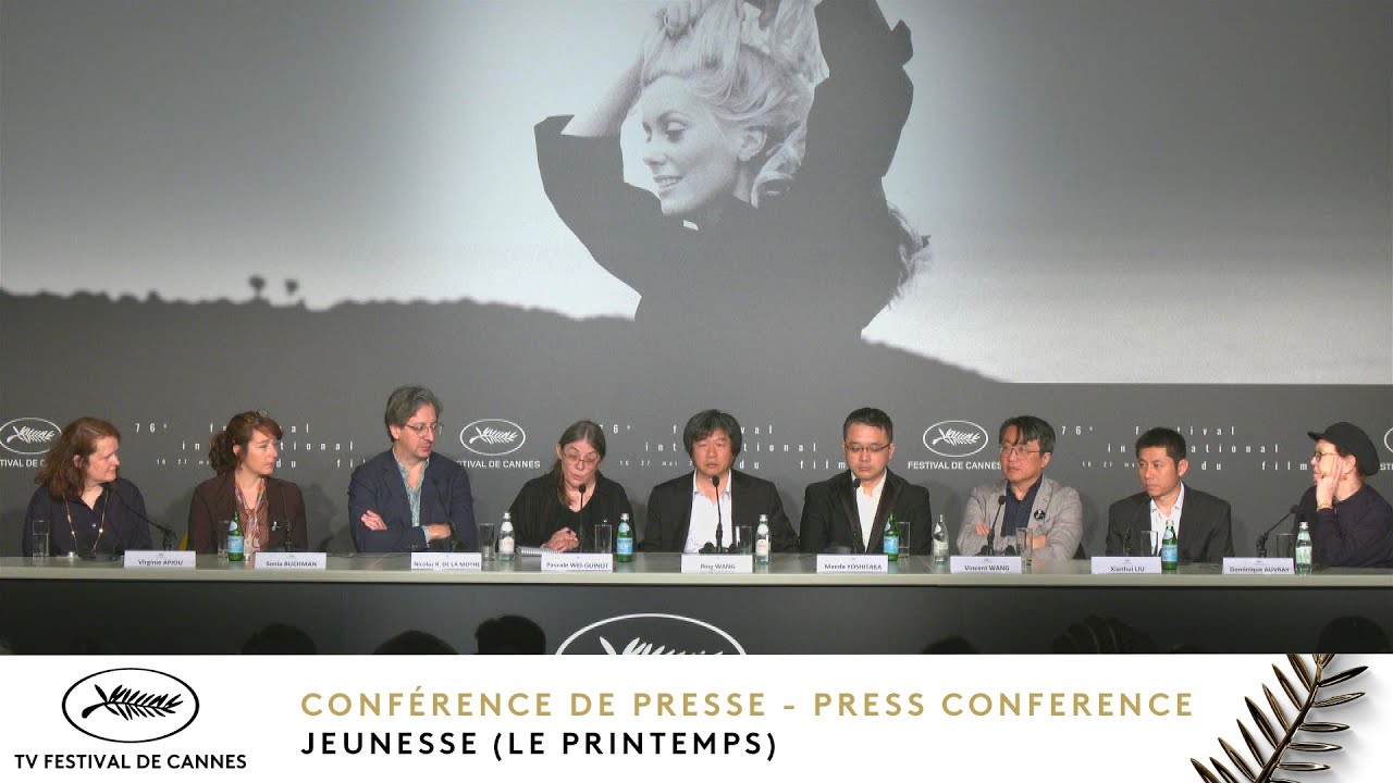 Jeunesse (Le printemps) Press Conf at Cannes 2023 🎬