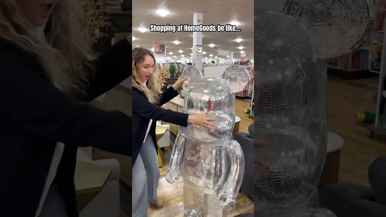 Shopping at HomeGoods 😂