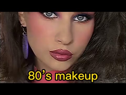 Makeup look of decade : 80’s . #makeup #decademakeup #80s  #80’s #makeuptutorial #decadechallenge