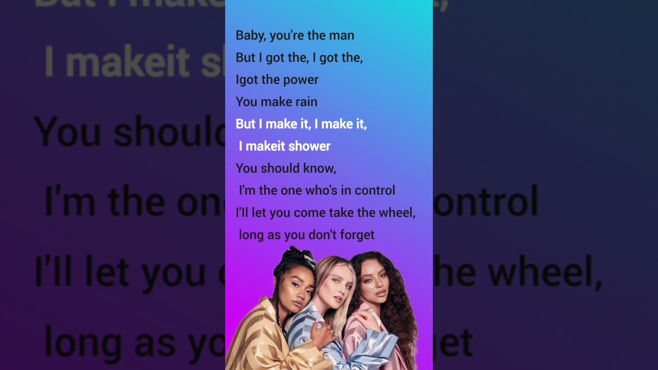 Little Mix - Power Lyrics | Practice English 🎶