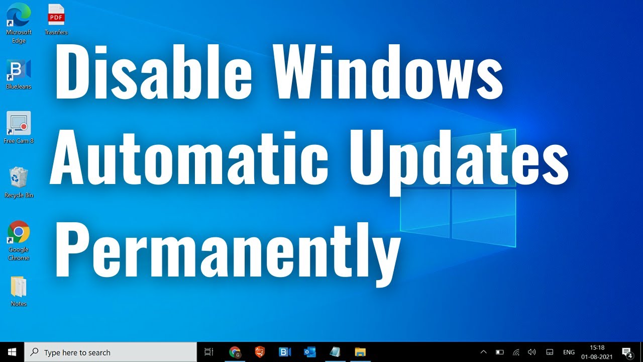 Permanently Disable Windows 10 Auto Updates 🛑