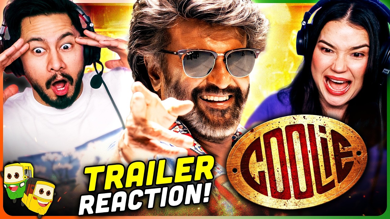 Coolie Trailer Reaction: Rajinikanth's Fiery Return🔥