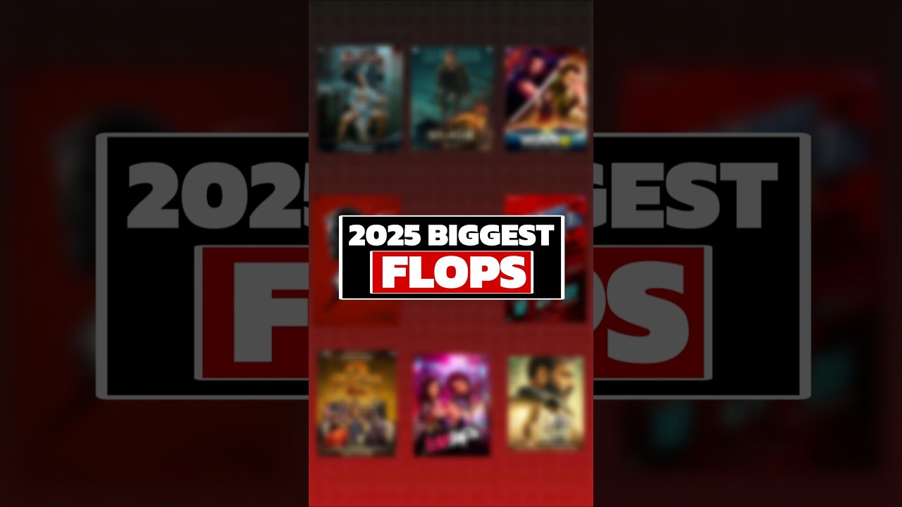 2025's Top 10 Biggest Flops in Indian Cinema 🎬