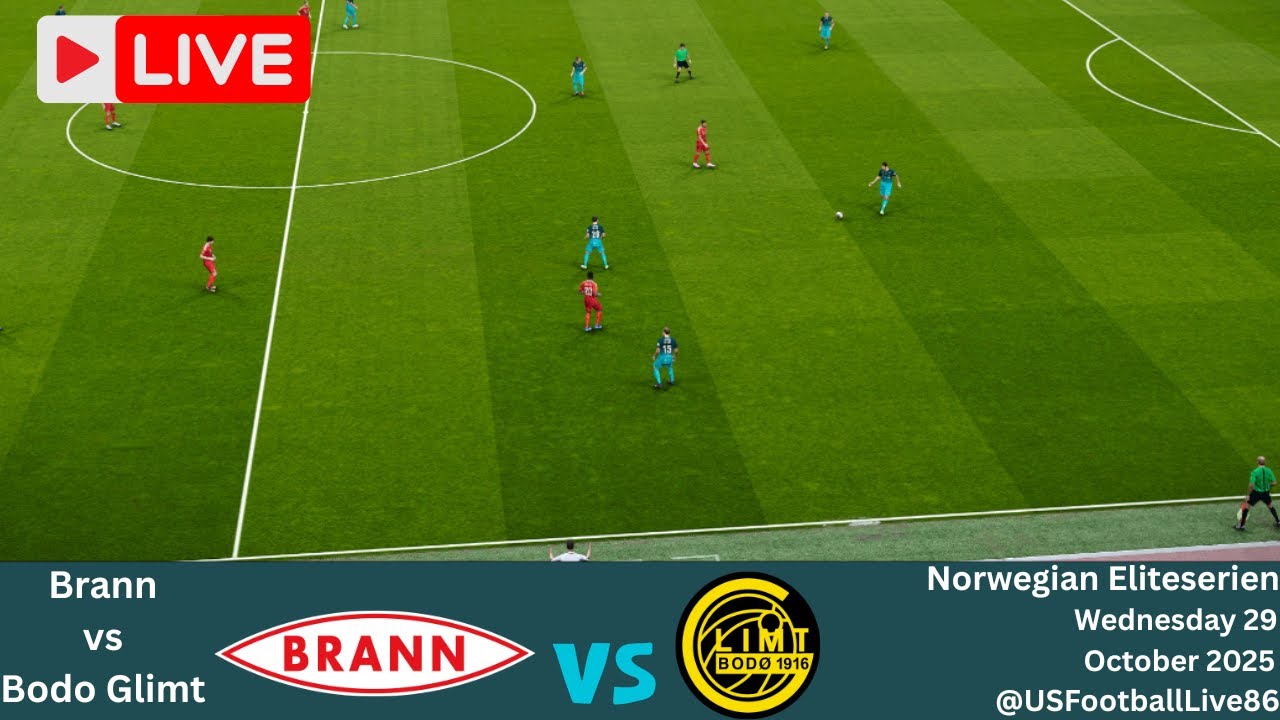 Brann vs Bodø/Glimt | Live Norway Eliteserien ⚽