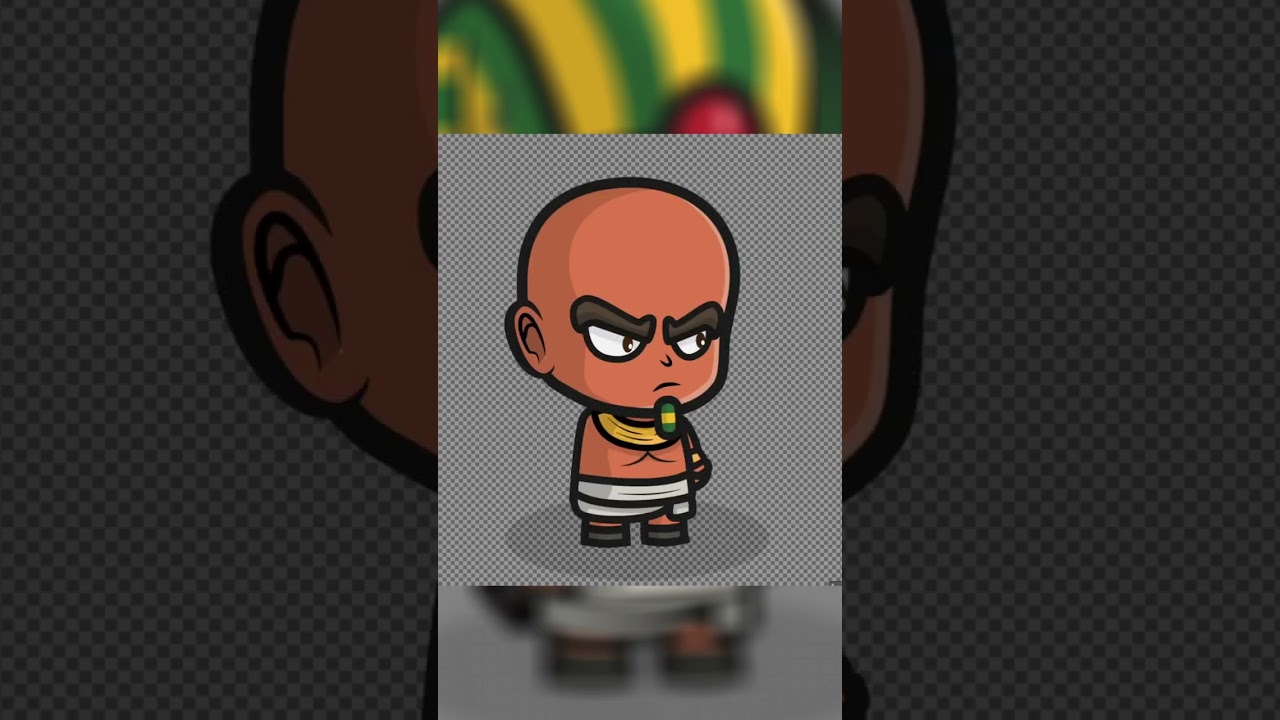 Egyptian Warrior Design for Unity 2D Game 🎮