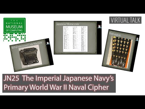 JN25: The Imperial Japanese Navy's Primary World War II Naval Cipher | Virtual Talk