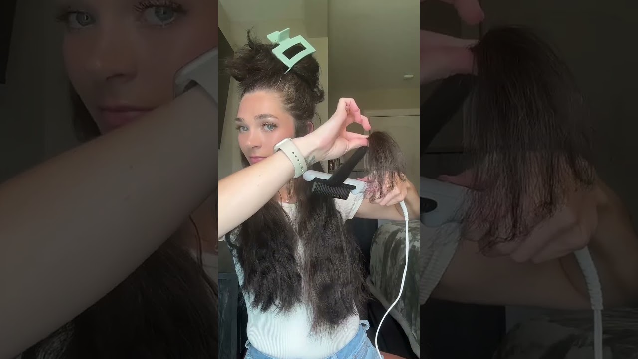 Conair Double Ceramic Heated Brush for Smooth Hair ✨