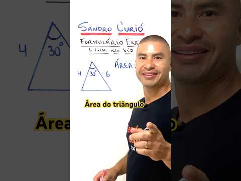 Área do triângulo qualquer