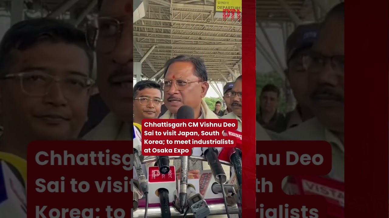 Chhattisgarh CM Vishnu Deo Sai to Visit Japan and South Korea for Investment Promotion and Industry Engagements
