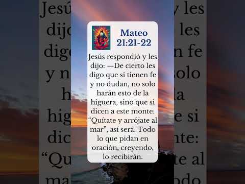 Mateo 21:21-22 | Cristo es el camino #jesuscristo #dios #versiculodeldia #biblia