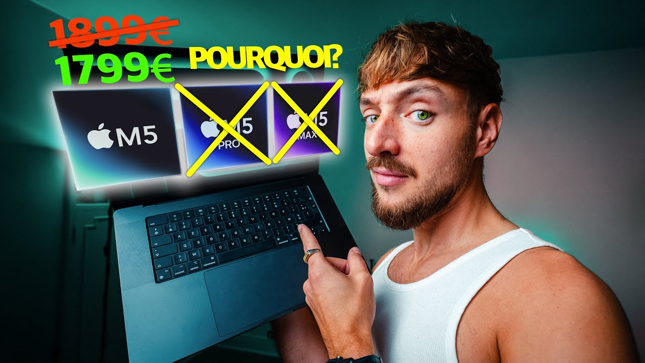 MacBook Pro M5 : À éviter sauf exception