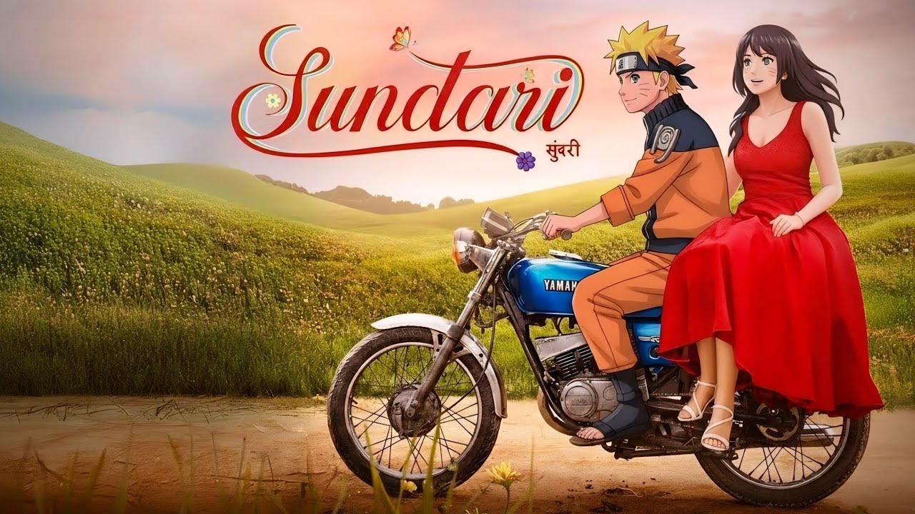 Sundari Official Music Video ft. Naruto & Hinata | Marathi Song 2025 🎶