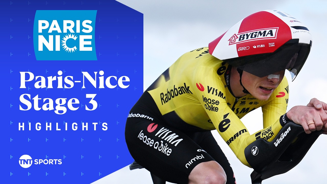 TEAM TIME TRIAL! ⌚ | Men's Elite Stage 3 Paris-Nice 2026 Race Highlights | TNT Sports Cycling