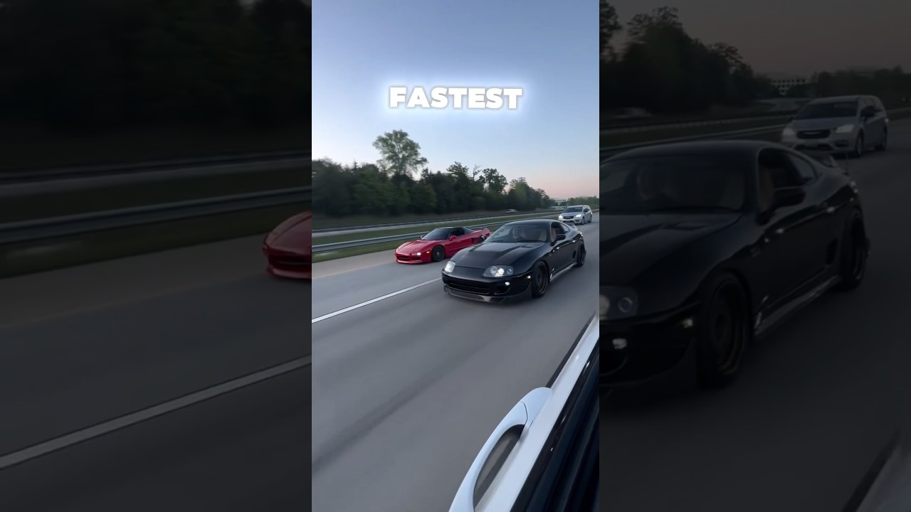 Top 5 Fastest JDM Cars Ever Built 🚗 | Speed & Power Unleashed! #shorts