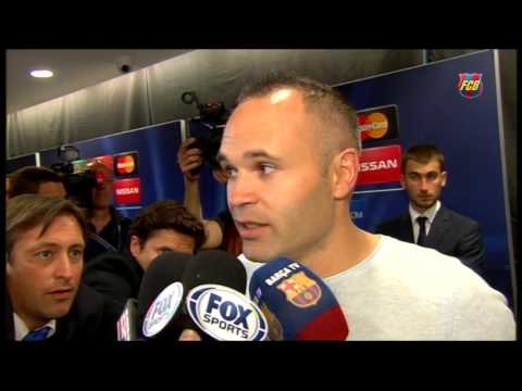 Players' post match reaction to win over Bayern