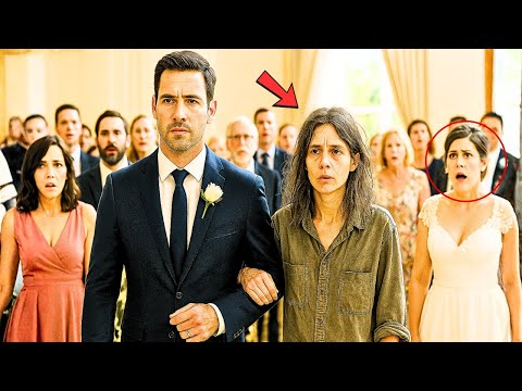 UN MILLONARIO LLEVÓ A UNA MUJER SIN HOGAR A LA BODA DE SU EXNOVIA… ¡Y LO QUE ÉL HIZO DETUVO TODO!