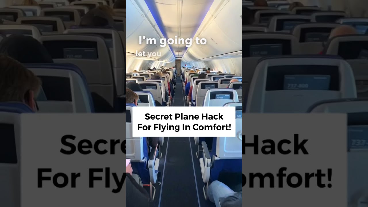 SECRET PLANE HACK For Flying In Comfort!