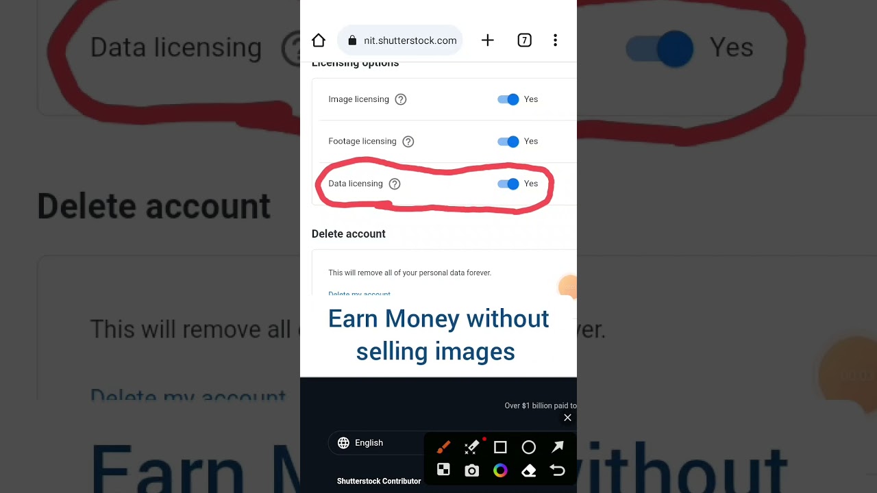 Earn Money on Shutterstock Without Selling Images Using Data Licensing