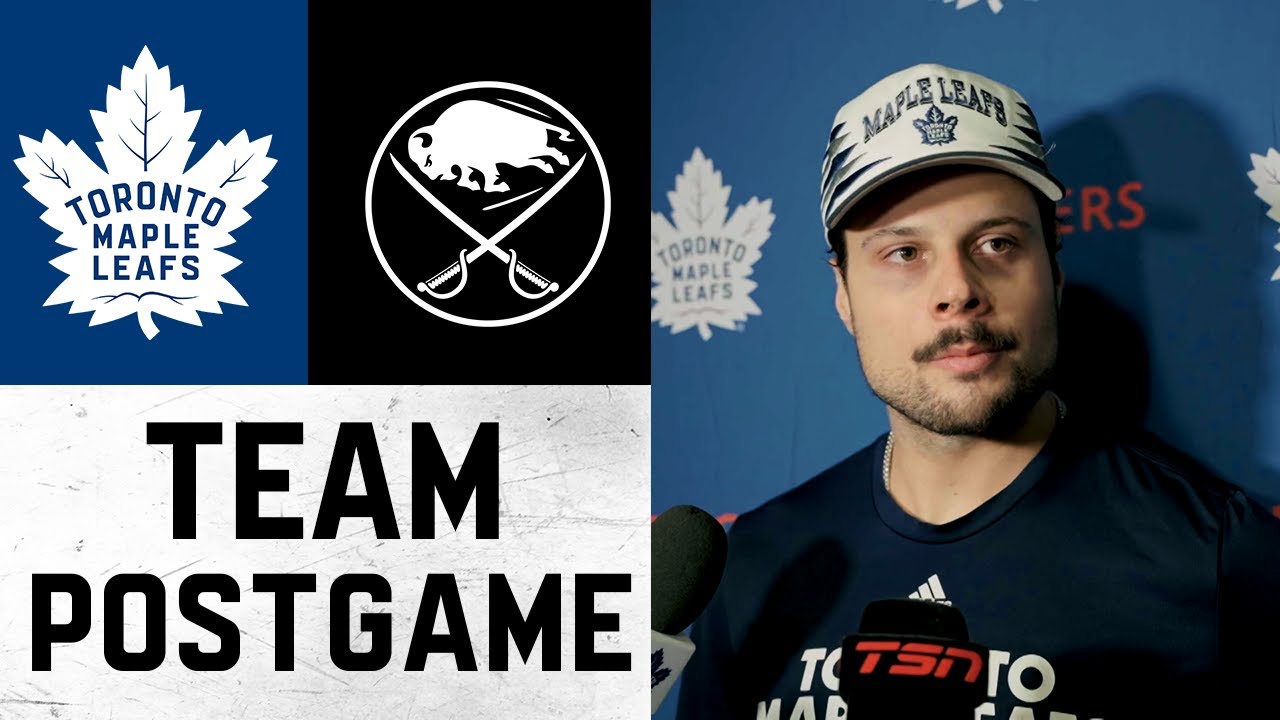 Maple Leafs Post-Game Media Conference vs. Buffalo Sabres π | October 24, 2025