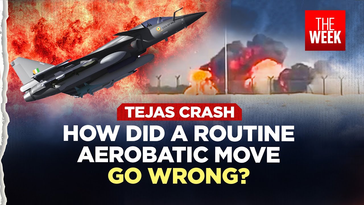 Tejas Jet Crash at Dubai Air Show 2025 ✈️