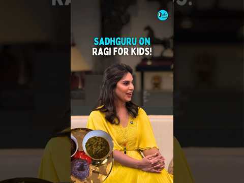 Why Sadhguru Says Ragi is a Must for Kids — Upasana Reveals! | Curly Tales