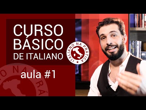 Curso básico de italiano: aula #1