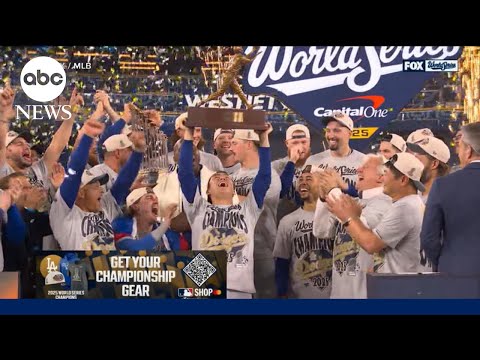 Dodgers win back-to-back World Series championship